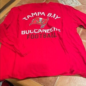 Tampa Bay Buccaneers Red Long Sleeve Shirt